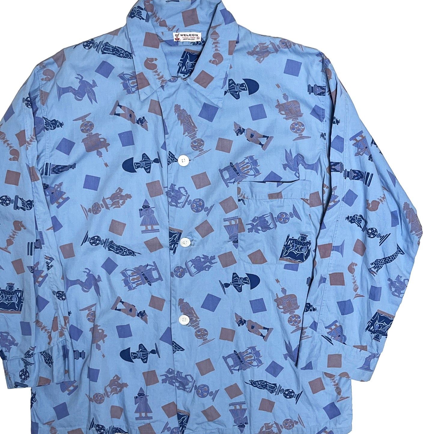 50's〜 WELDON Pajama SH 極上パターン Size (C)