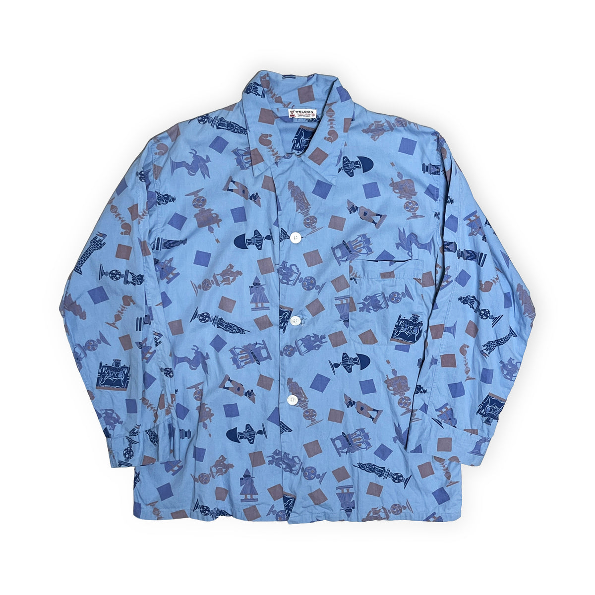 50's〜 WELDON Pajama SH 極上パターン Size (C)