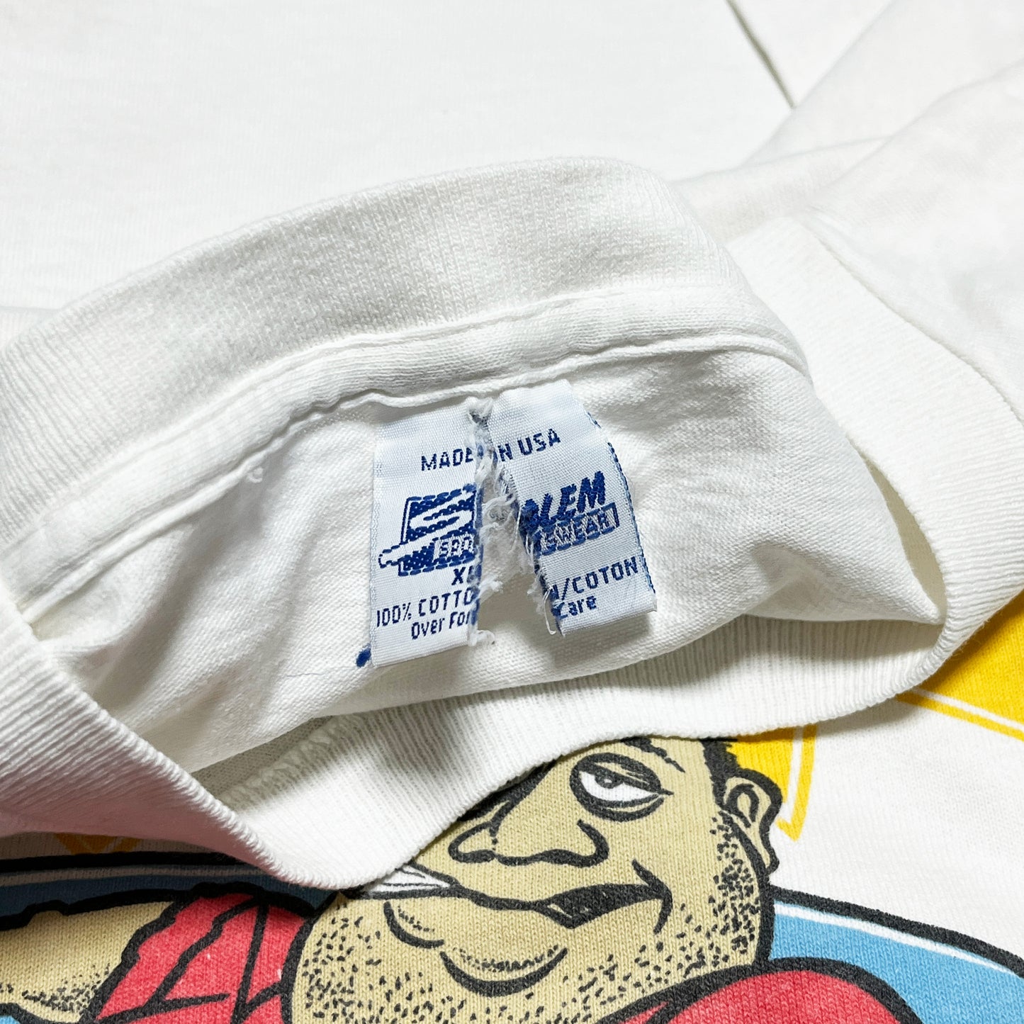 90's SALEM SPORTSWEAR "HELP I need a beer and I can't get up！" T Size (XL)