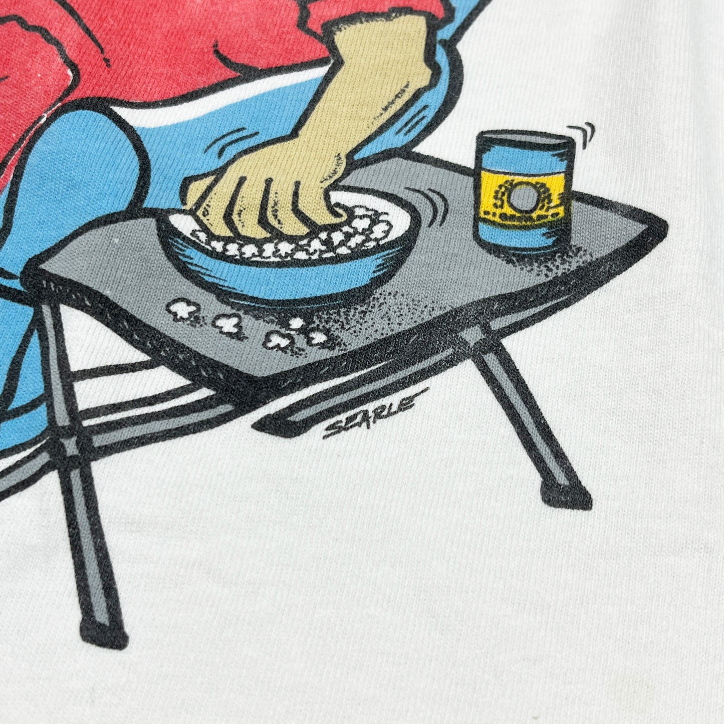 90's SALEM SPORTSWEAR "HELP I need a beer and I can't get up！" T Size (XL)