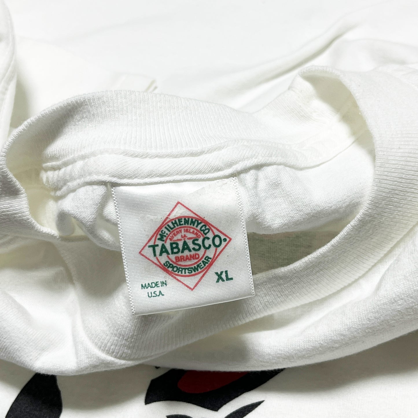 90's TABASCO T "BONJOUR Y'ALL" Size (XL) レア！