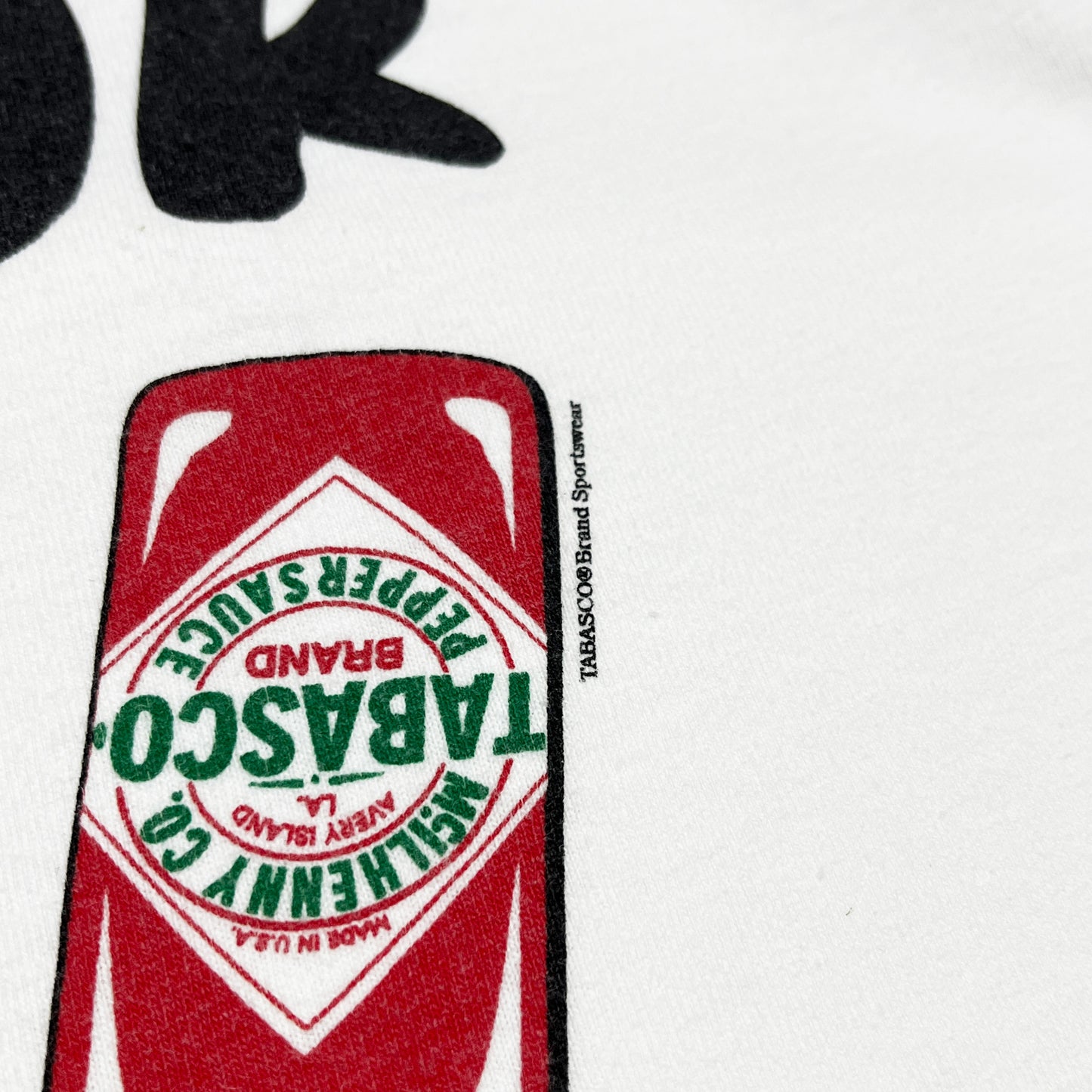 90's TABASCO T "BONJOUR Y'ALL" Size (XL) レア！