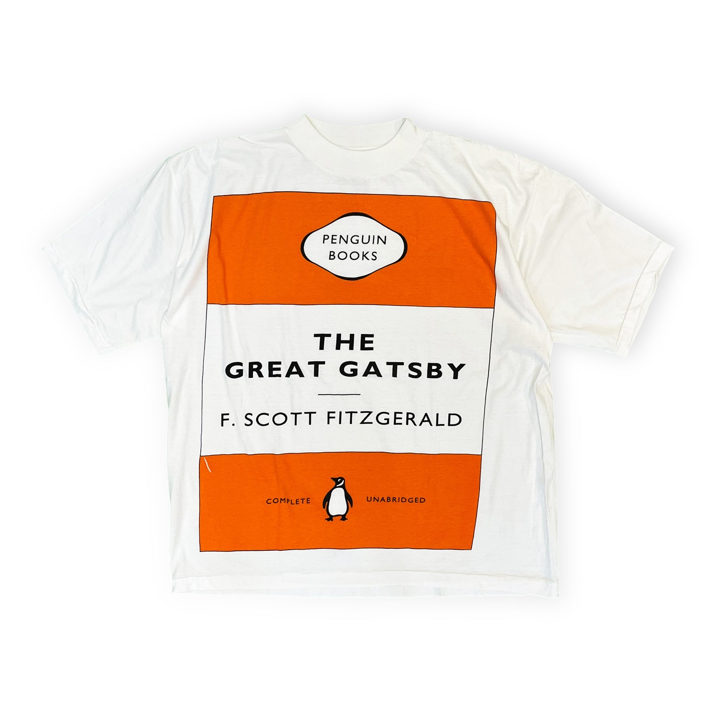 90's PURE ART PENGUIN BOOKS "THE GREAT GATSBY" T F.SCOTT FITZGERALD Size (XL)位 スペシャル！