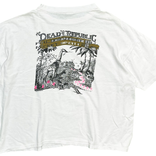 90's BLUE HAIR ORIGINAL T'S Gratefuldead "Dead Republic" T Size (XL) レア！