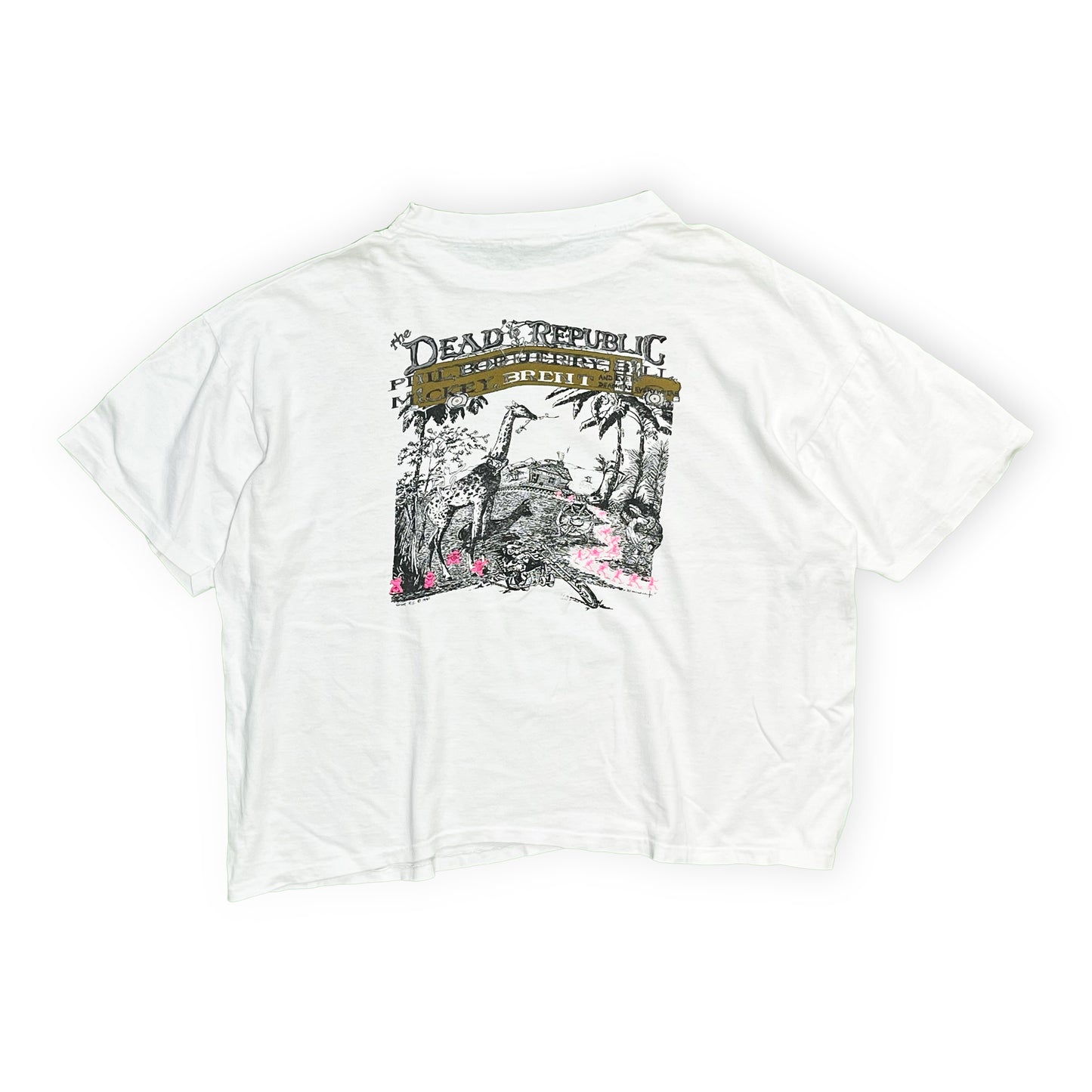 90's BLUE HAIR ORIGINAL T'S Gratefuldead "Dead Republic" T Size (XL) レア！
