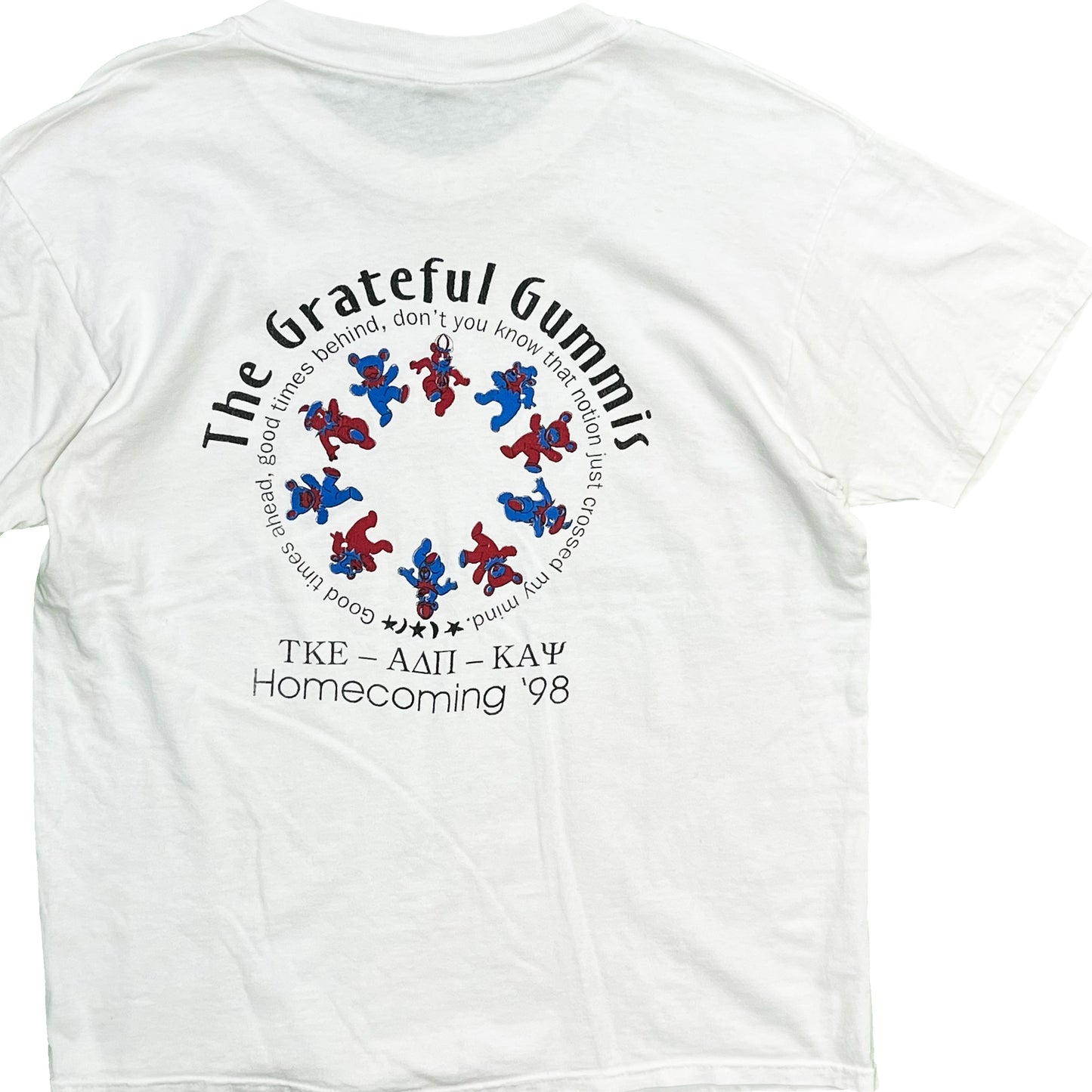 90's Hanes The Grateful Gummis T "Gratefuldead パロディー" Size (L)
