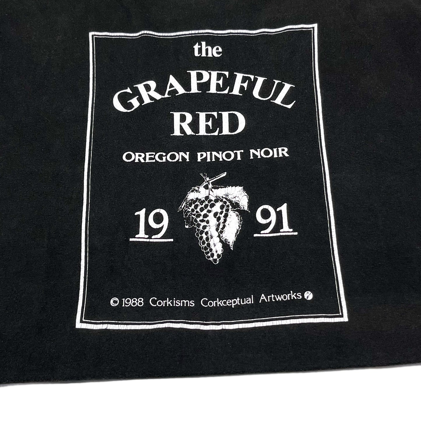 90's Hanes The GRAPEFUL RED "Gratefuldead パロディー？" T Size (L)