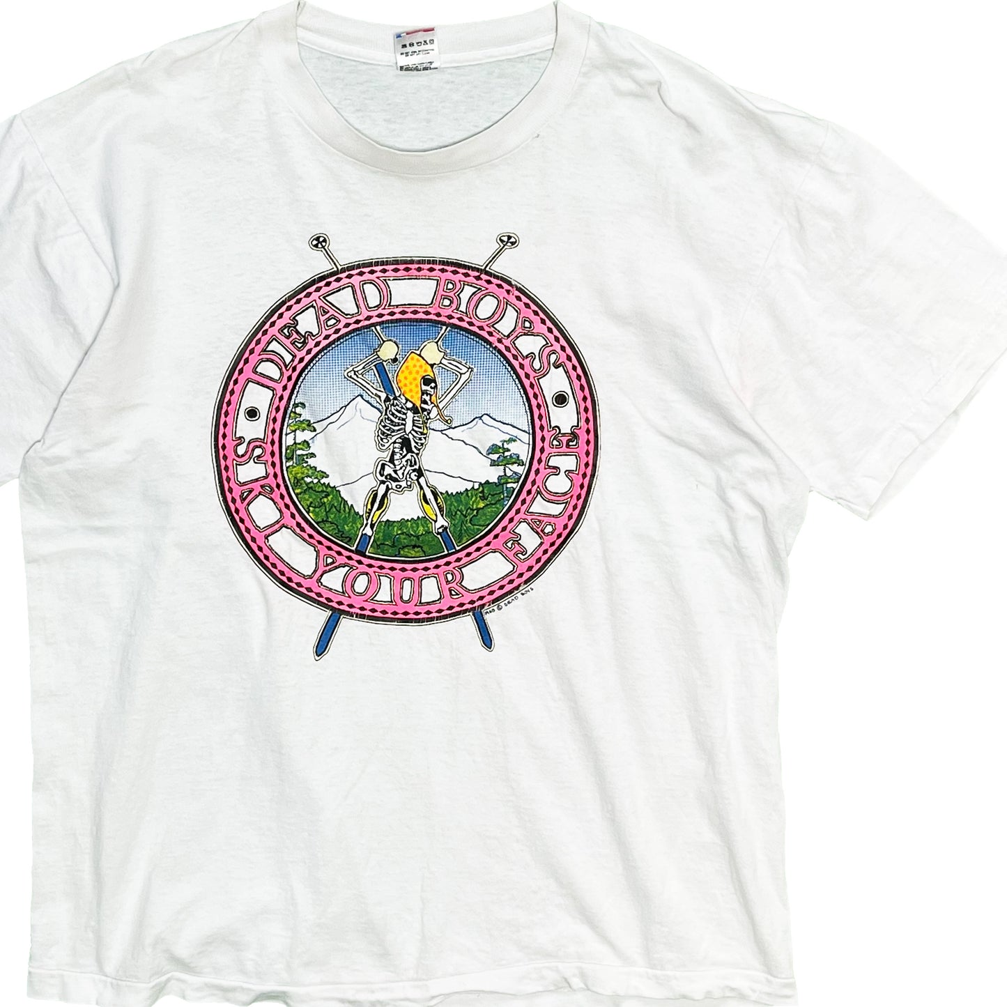 90's FRUIT OF THE LOOM Gratefuldead "Dead Boys" T Size (XL)