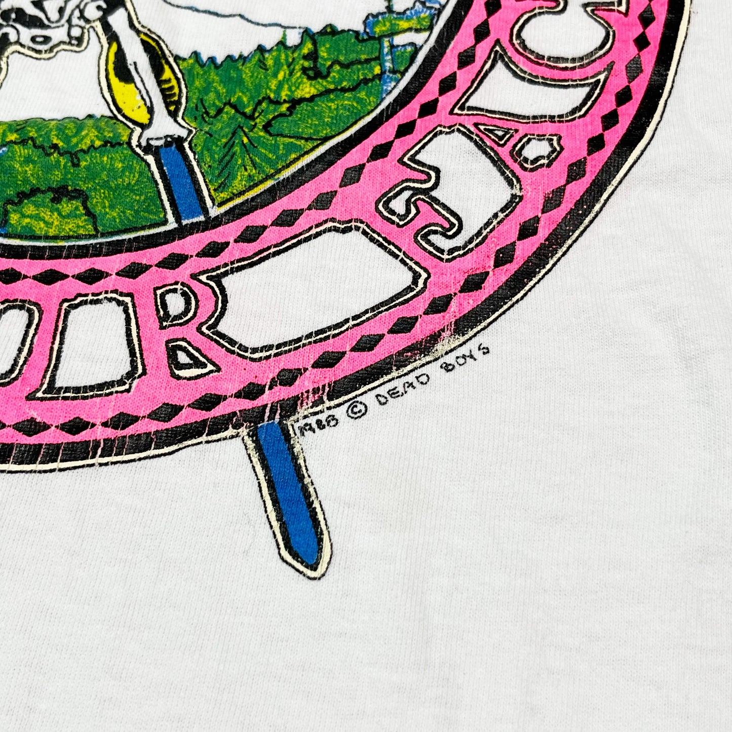 90's FRUIT OF THE LOOM Gratefuldead "Dead Boys" T Size (XL)