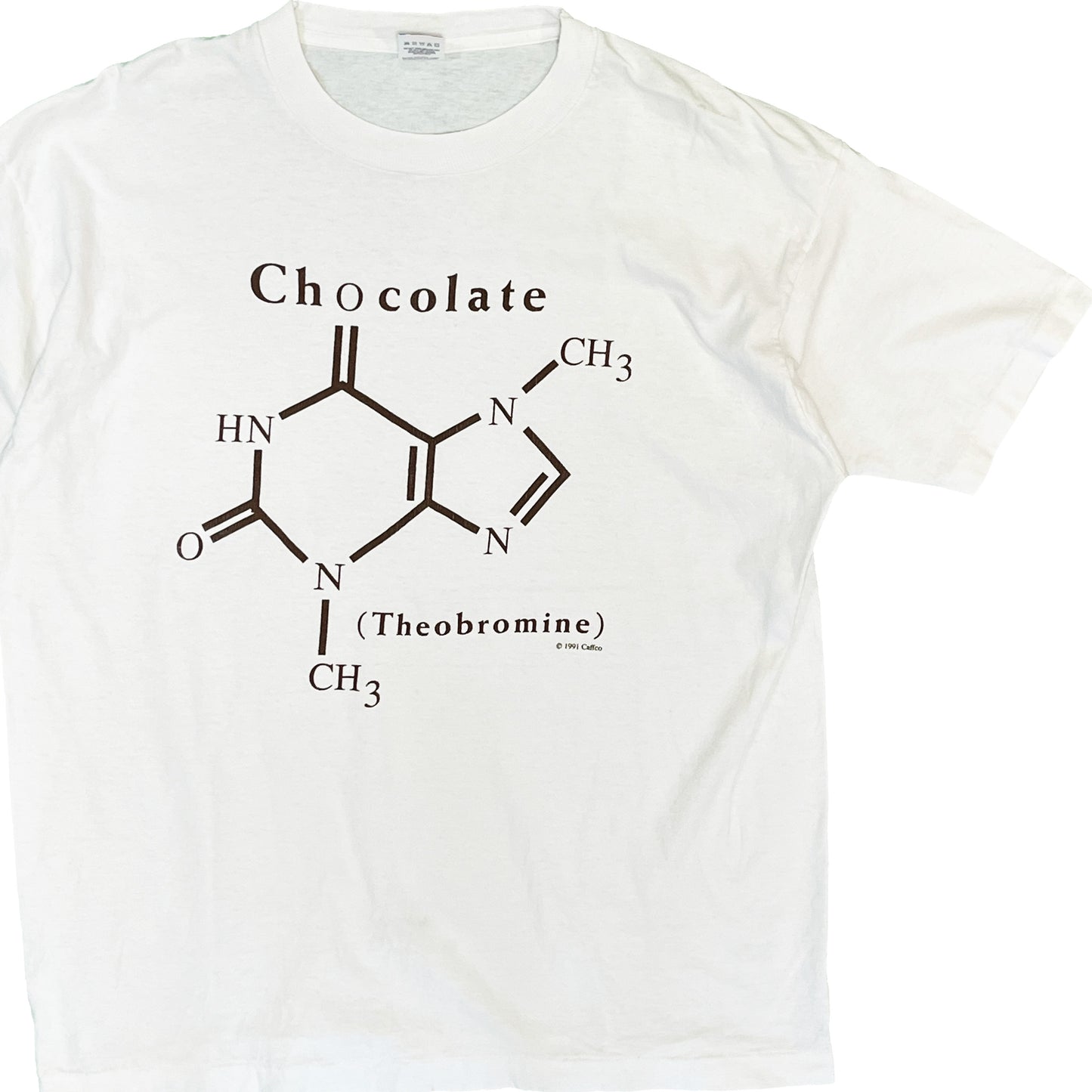 90's FRUIT OF THE LOOM Chocolate T Size (XL)