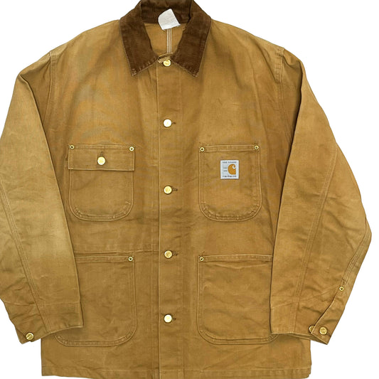80's Carhartt Chore Coat "100th Anniversary" Size (XL)位 レア！