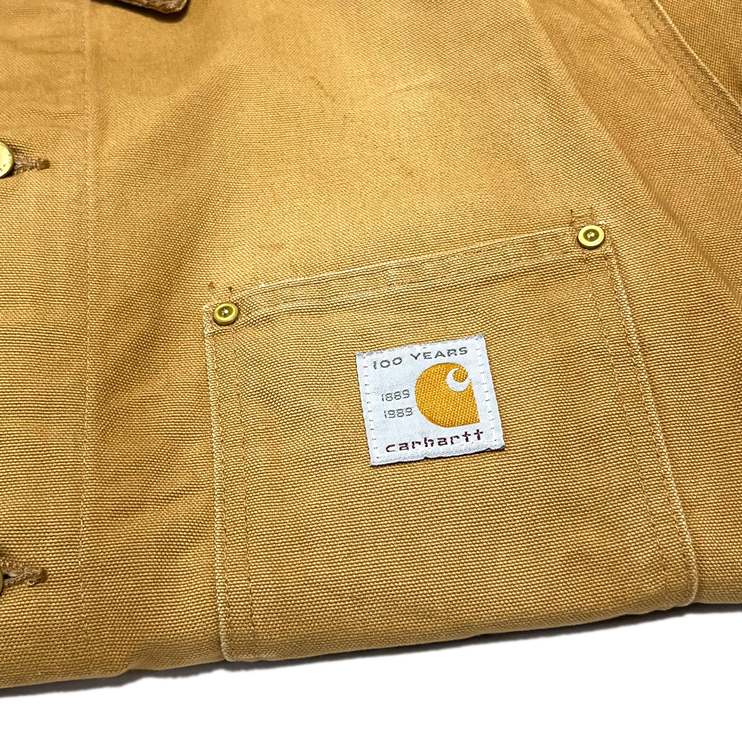 80's Carhartt Chore Coat "100th Anniversary" Size (XL)位 レア！
