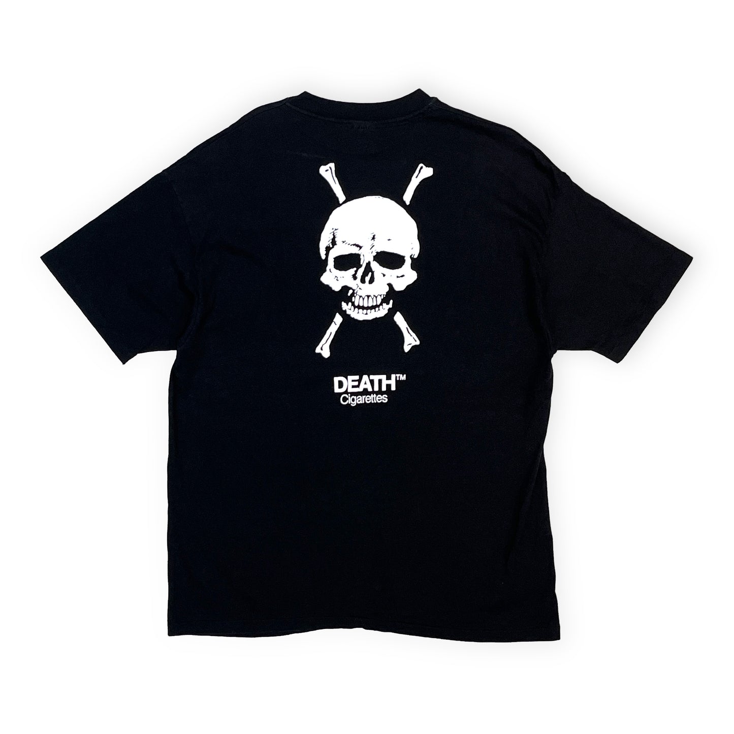90's Hanes DEATH Cigarettes T 両面プリント Size (XL)