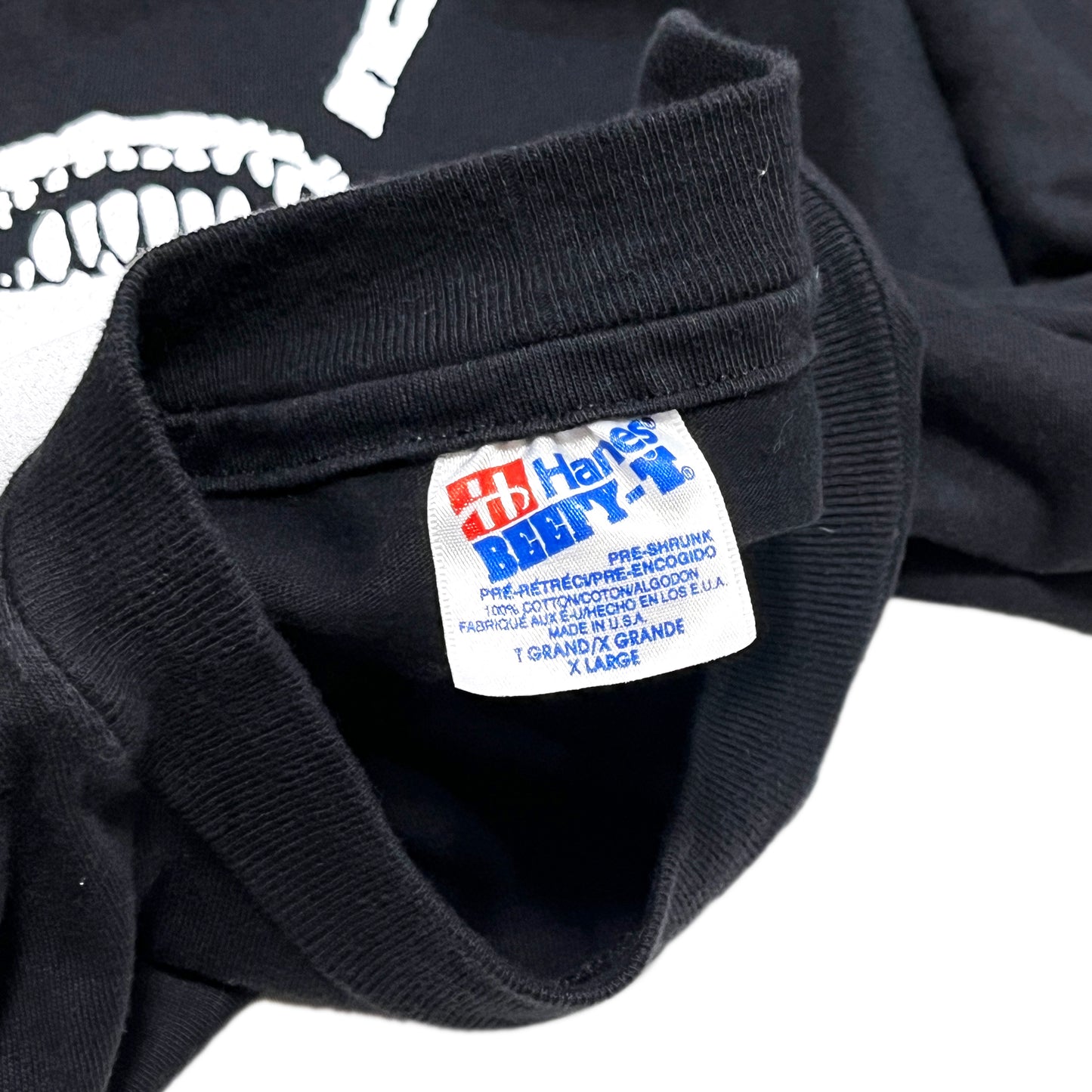 90's Hanes DEATH Cigarettes T 両面プリント Size (XL)