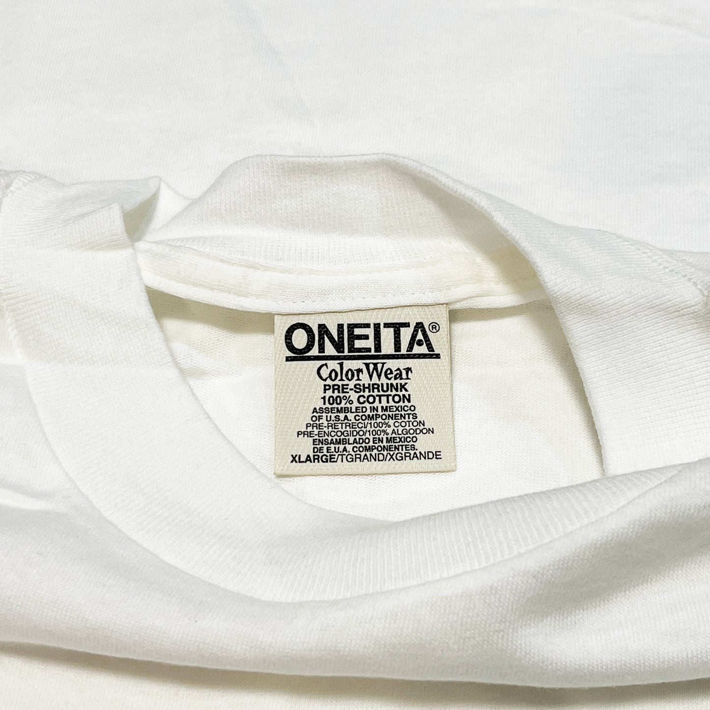 90's ONEITA Blank T Deadstock Size (XL)