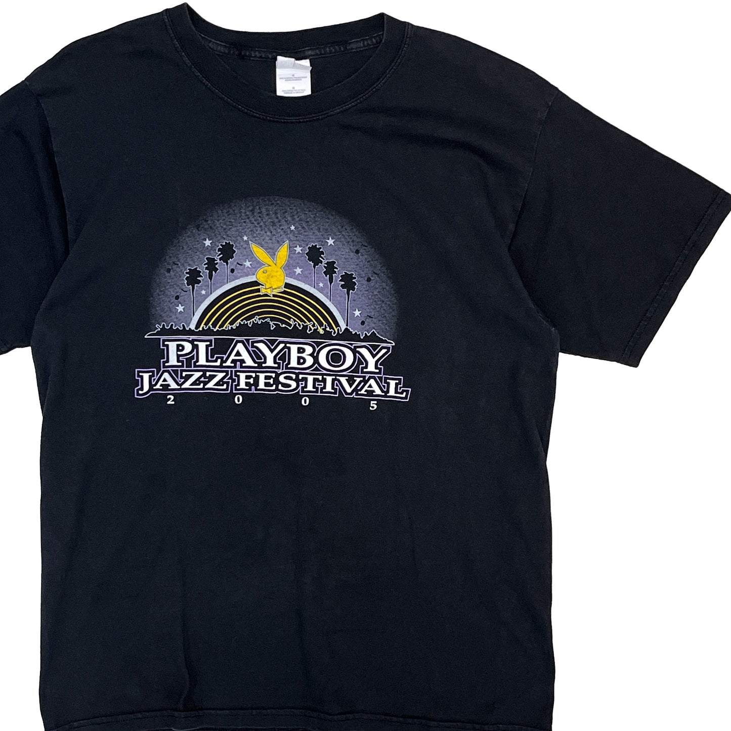 00's GILDAN PLAYBOY "JAZZ Festival" T 両面プリント Size (L)
