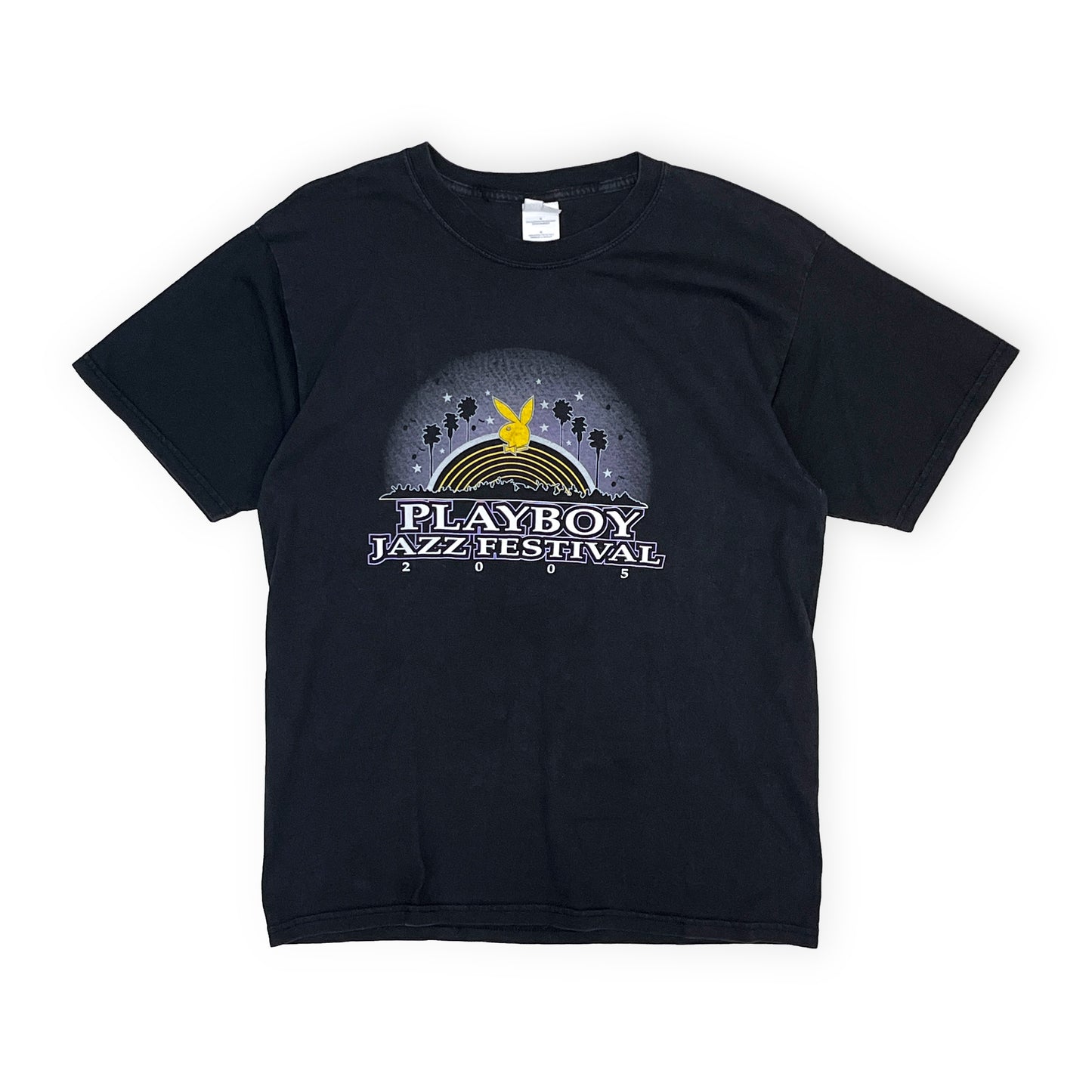 00's GILDAN PLAYBOY "JAZZ Festival" T 両面プリント Size (L)