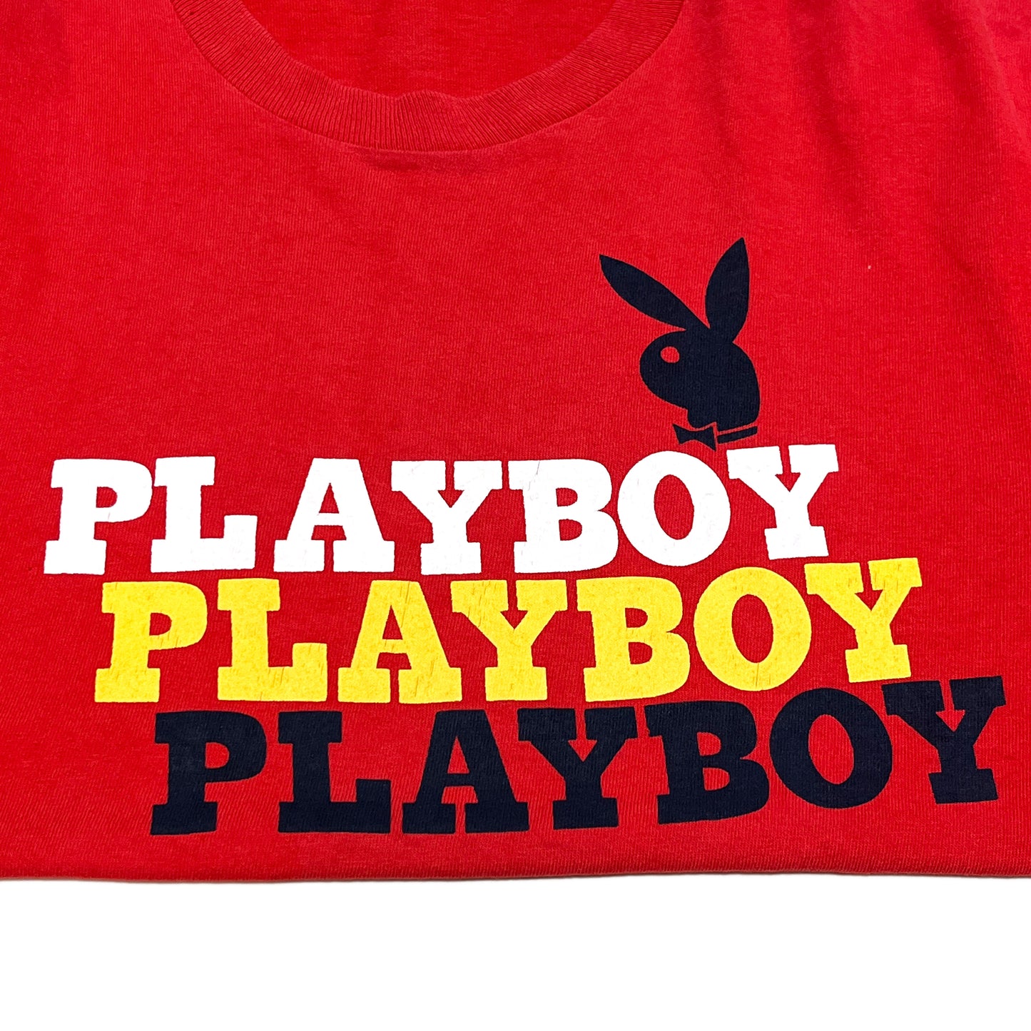 90's FRUIT OF THE LOOM PLAYBOY T Size (L)