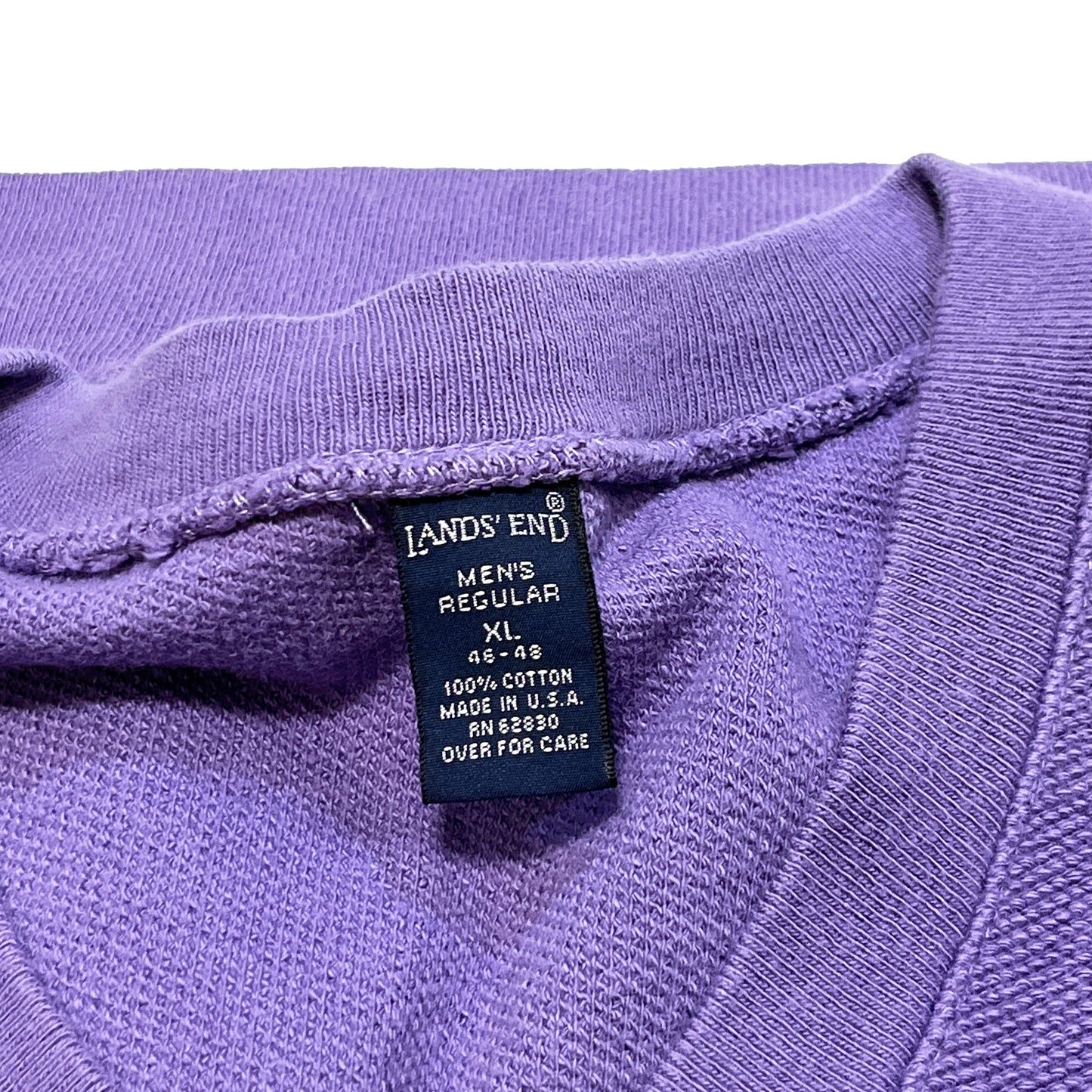 アメリカ製 LANDS'END 鹿の子 Vest 極上カラー！ Size (XL)