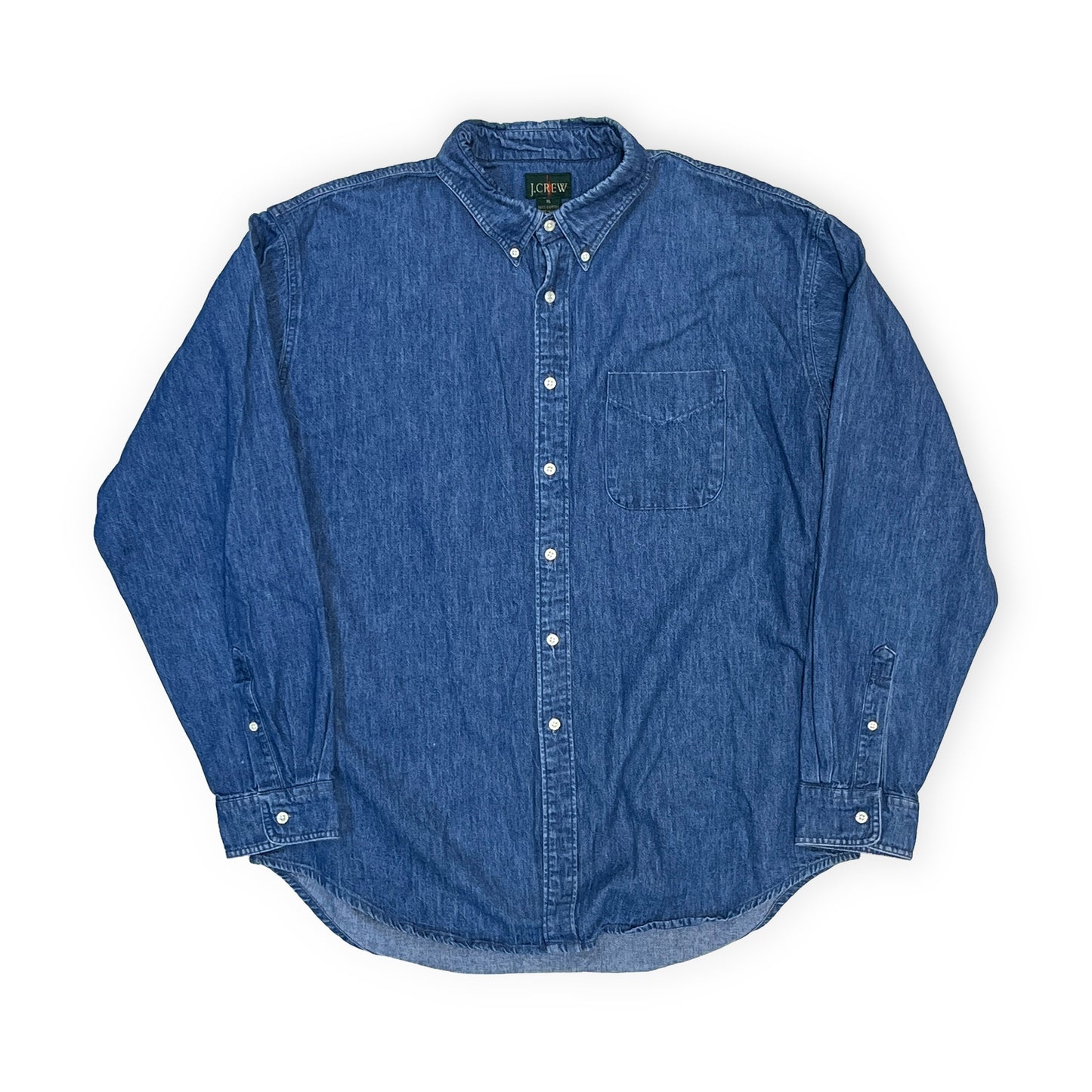 アメリカ製 J.Crew Denim 3点留め ボタンダウン SH Size (XL)