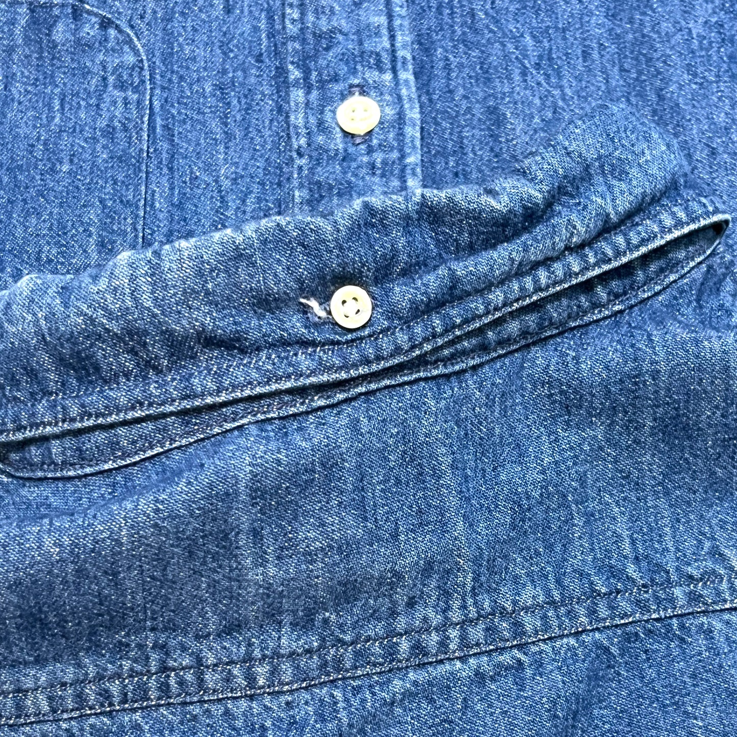 アメリカ製 J.Crew Denim 3点留め ボタンダウン SH Size (XL)
