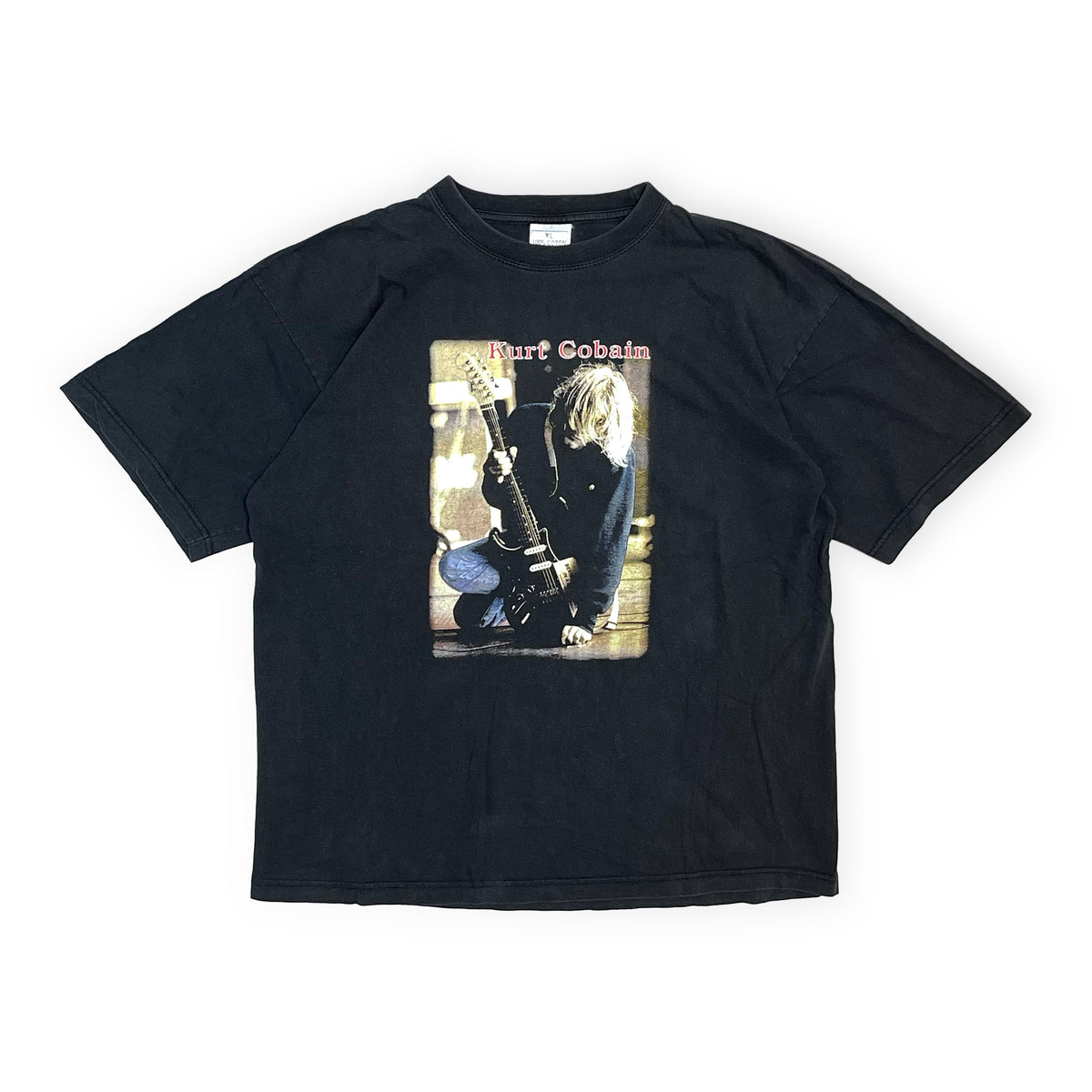 90's Euro Nirvana "Kurt Cobain" T Size (XL)