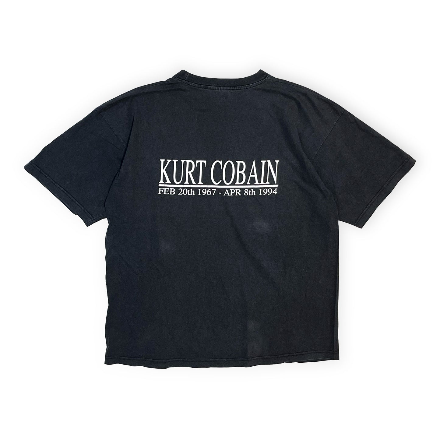 90's Euro Nirvana "Kurt Cobain" T Size (XL)