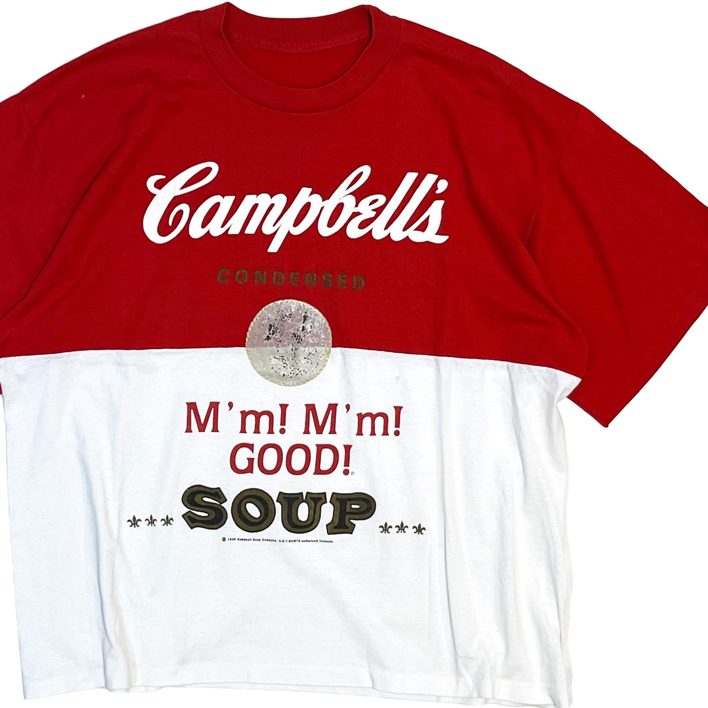 80's Campbell's "M'm! M'm! GOOD! SOUP" T Size (XL)位