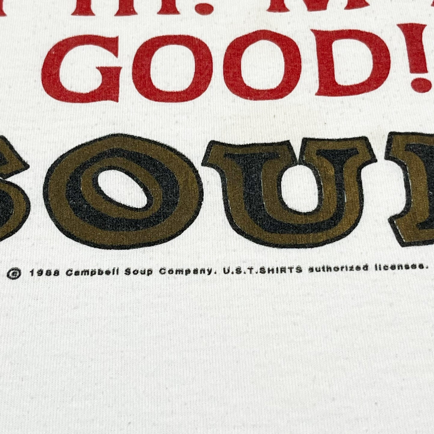 80's Campbell's "M'm! M'm! GOOD! SOUP" T Size (XL)位