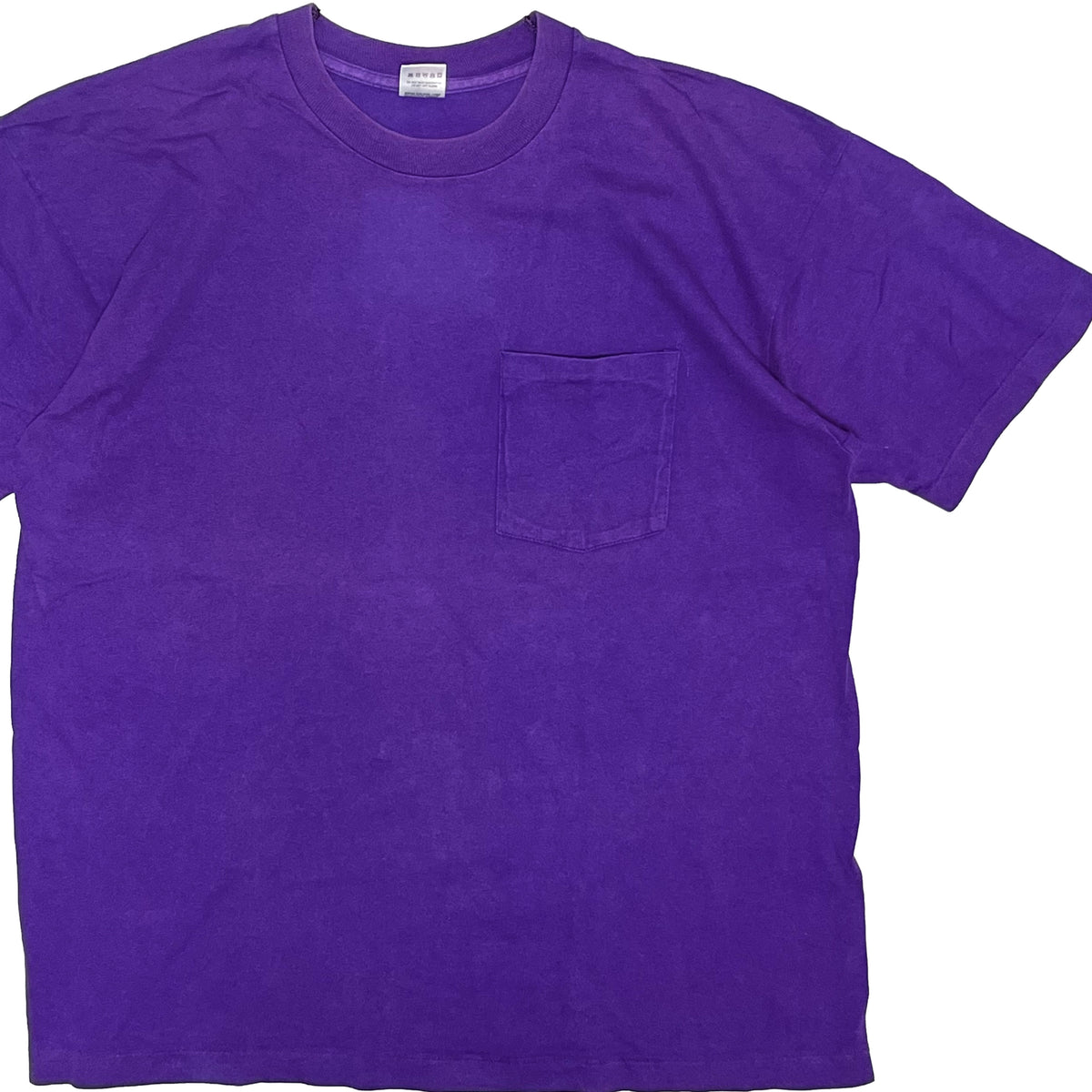 90's FRUIT OF THE LOOM Pocket T パープル Size (XL)