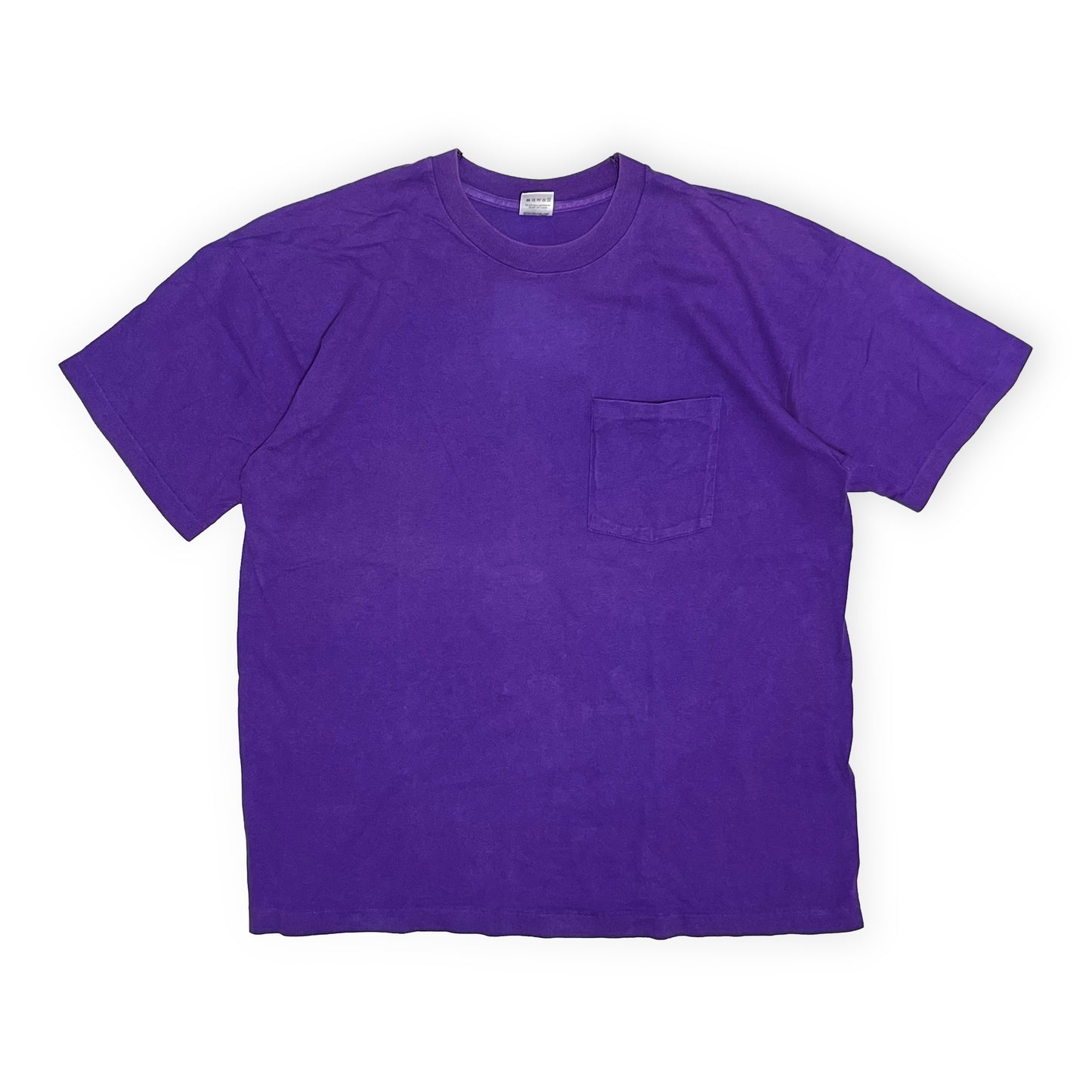 90's FRUIT OF THE LOOM Pocket T パープル Size (XL)