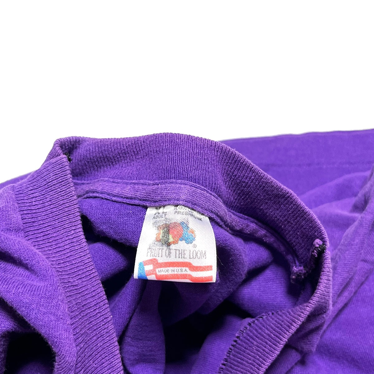 90's FRUIT OF THE LOOM Pocket T パープル Size (XL)
