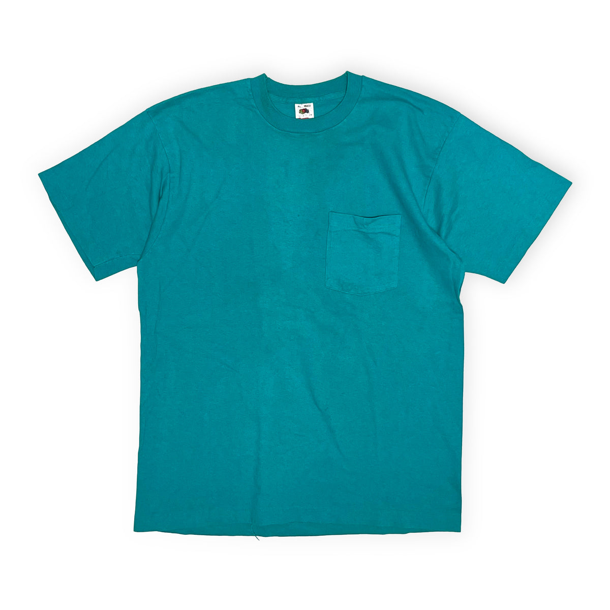 90's FRUIT OF THE LOOM Pocket T Size (XL) グッドカラー！