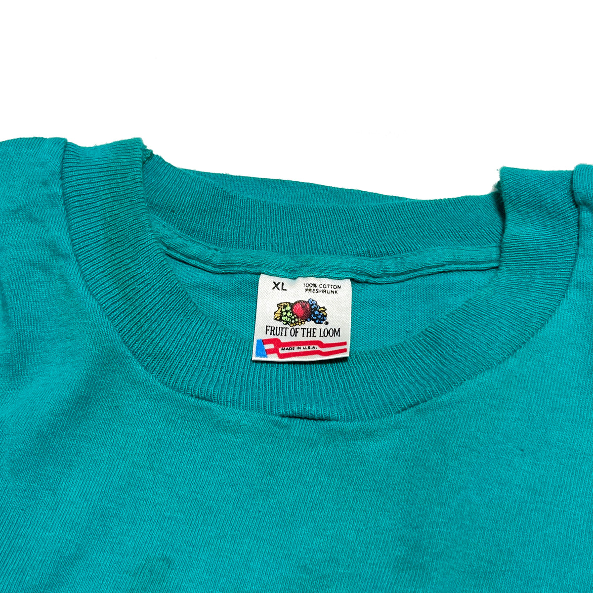 90's FRUIT OF THE LOOM Pocket T Size (XL) グッドカラー！
