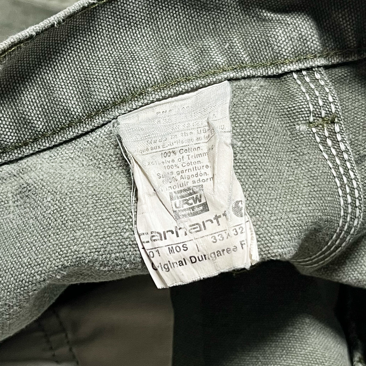 アメリカ製 Carhartt ダックペインターPT 極上雰囲気 Size (W34 L28)位