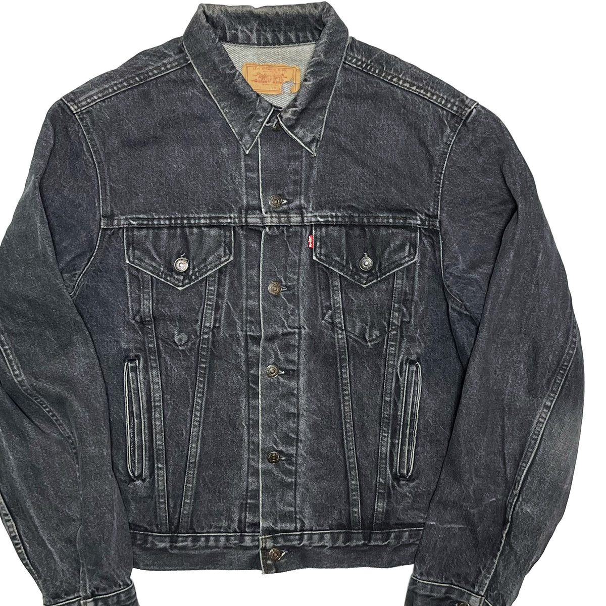 80's〜 Levi's 71506 Black Denim JKT Size (44-46)位