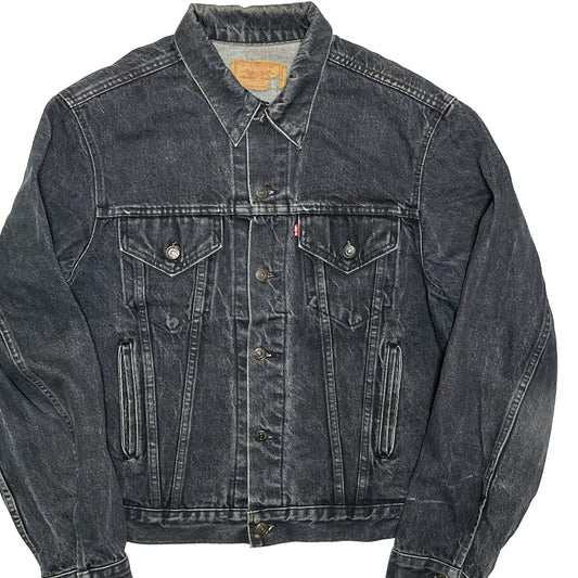 80's〜 Levi's 71506 Black Denim JKT Size (44-46)位