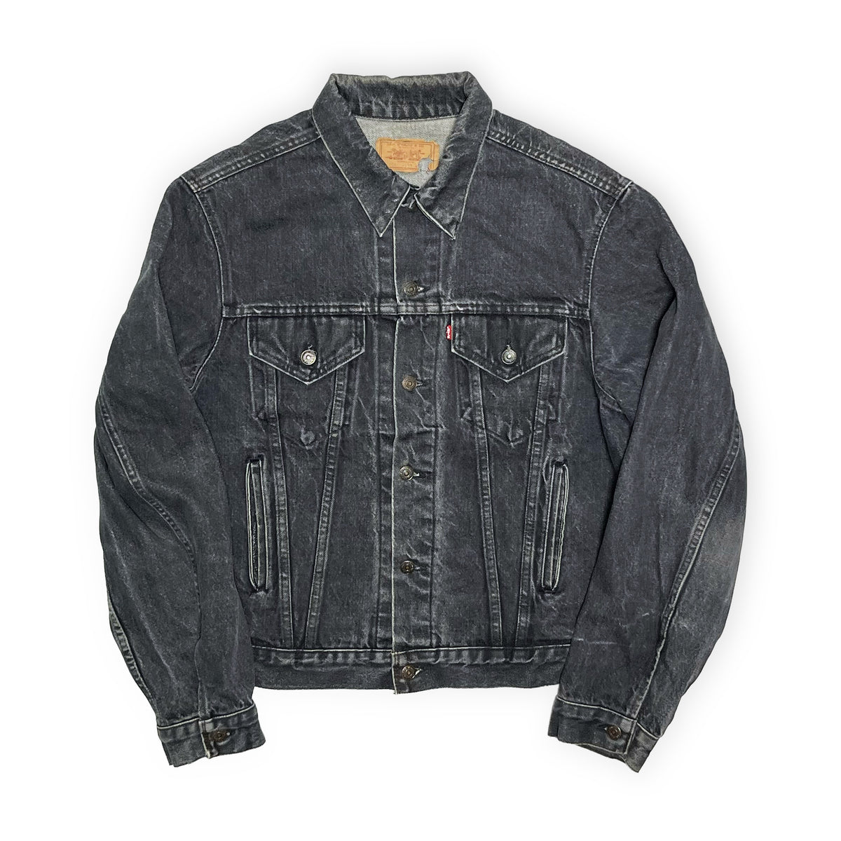 80's〜 Levi's 71506 Black Denim JKT Size (44-46)位