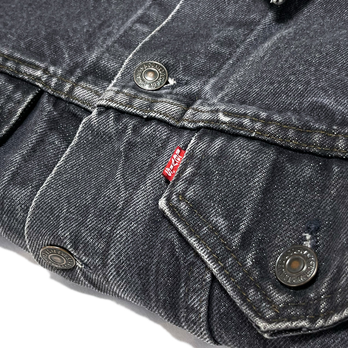 80's〜 Levi's 71506 Black Denim JKT Size (44-46)位