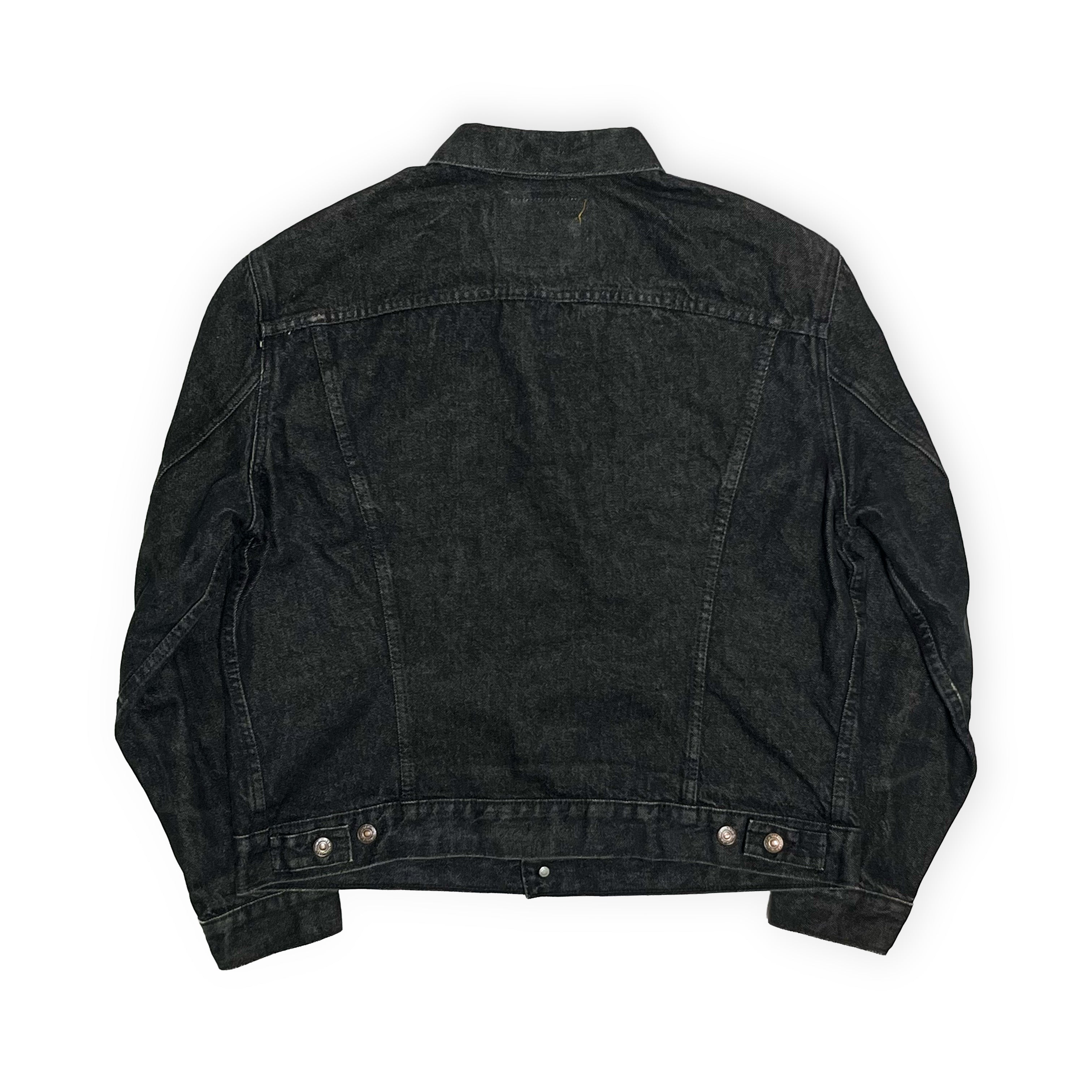 80's Levi's 75505 先染め Black Denim JKT 濃黒 カナダ製 Size (46