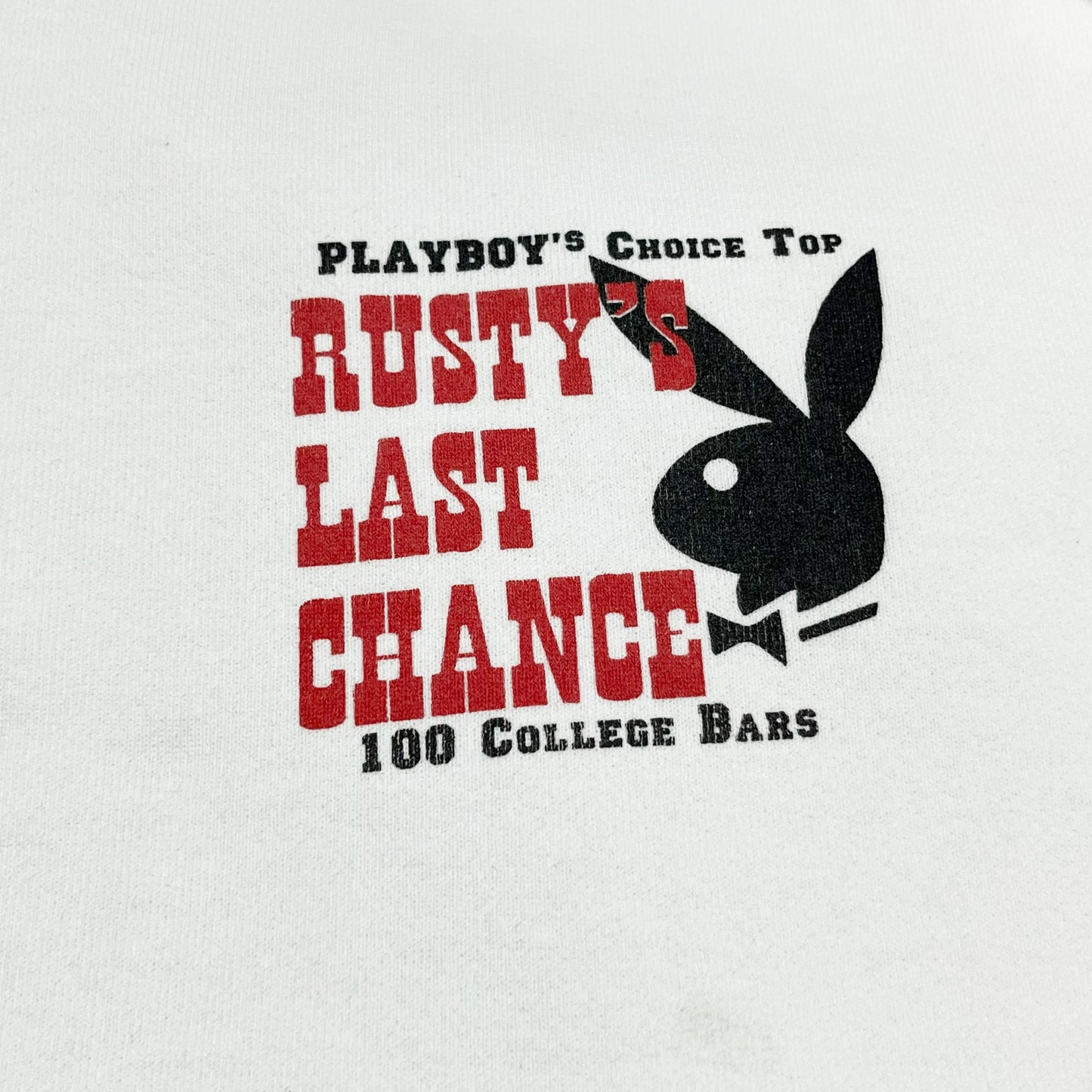 90's JERZEES PLAYBOY Sweat "America’s Top 100 College Bars" Size (XL)