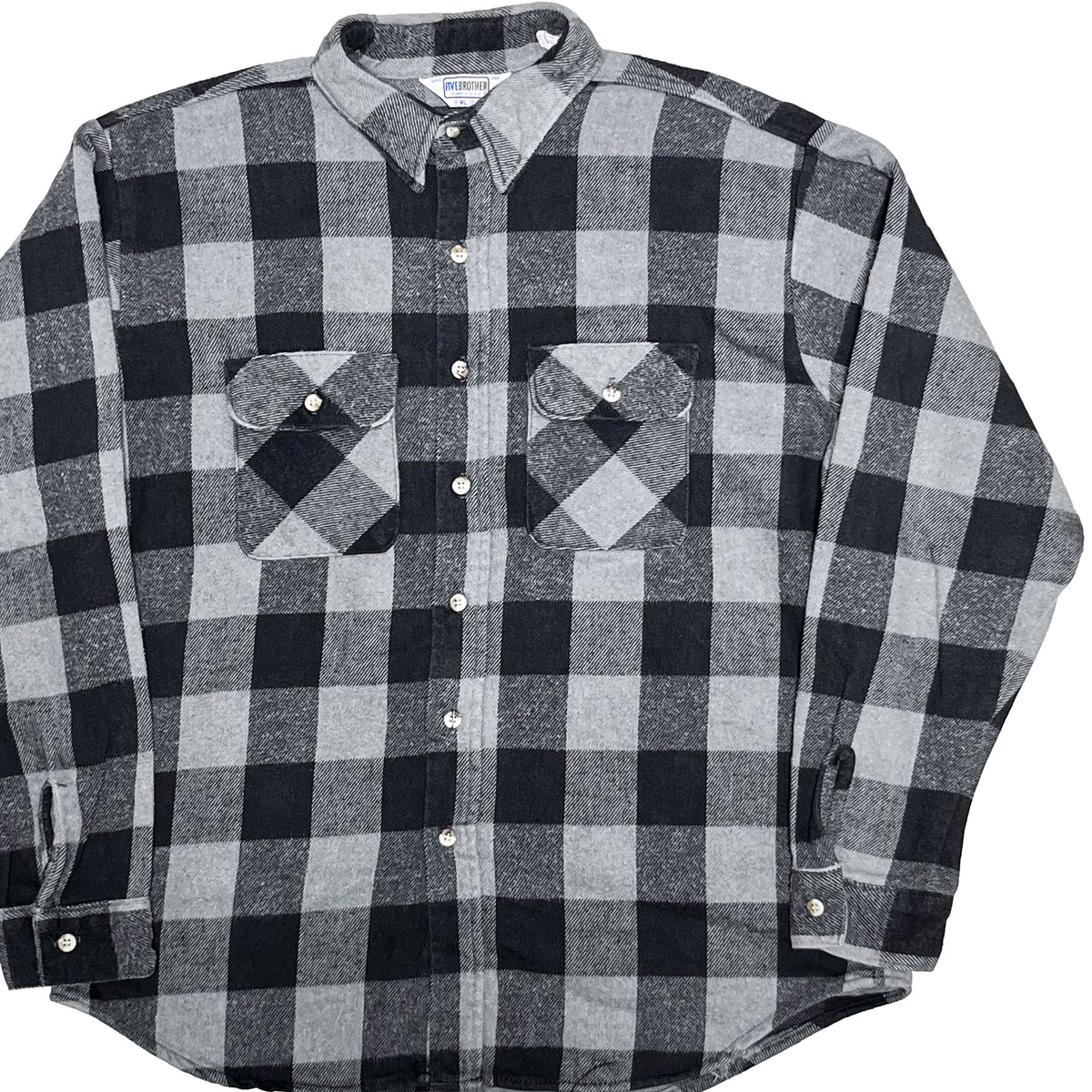 70's FIVEBROTHER Nel SH 好配色チェック Size (XL)
