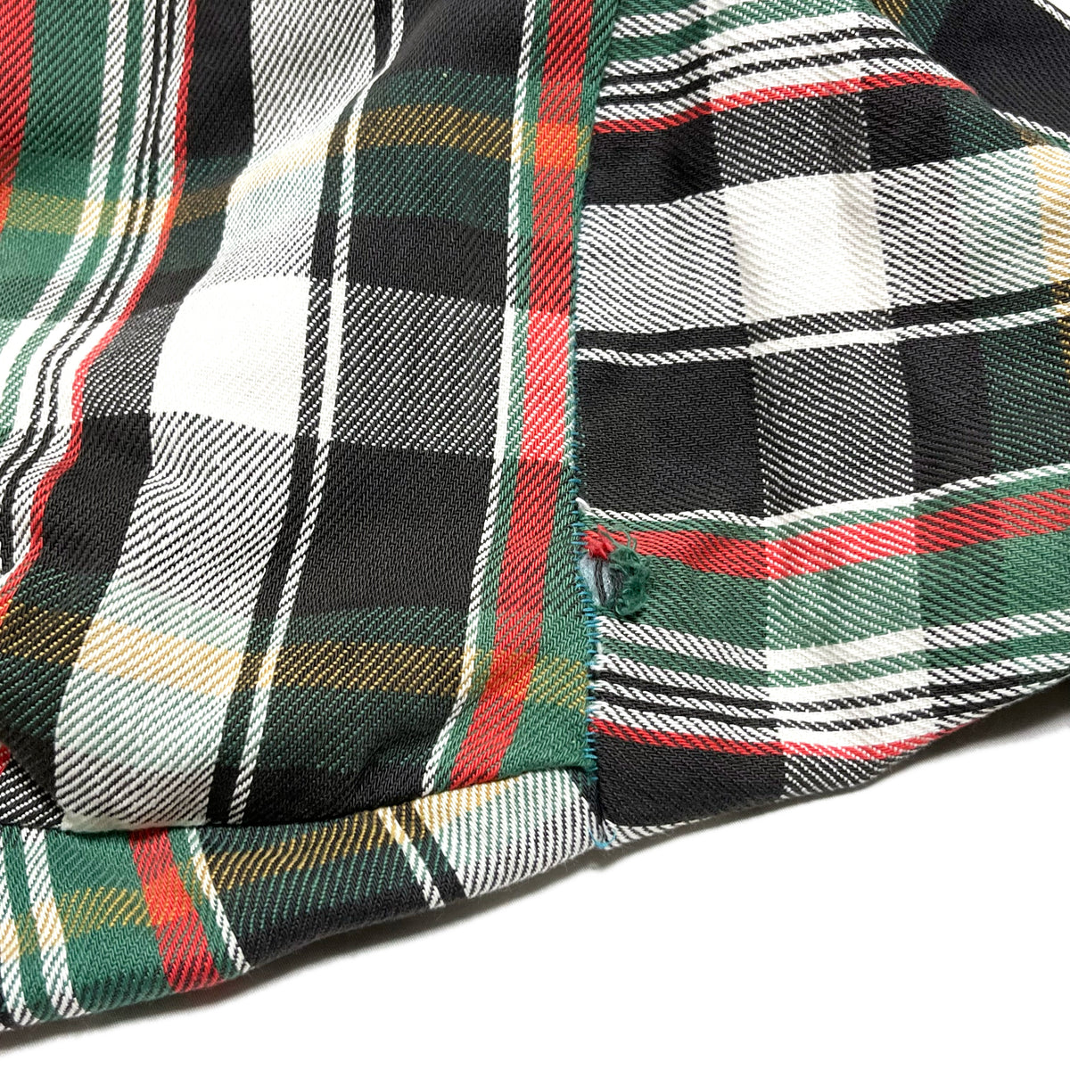 80's FIVEBROTHER Quilting Nel SH 好配色パターン Size (XL)