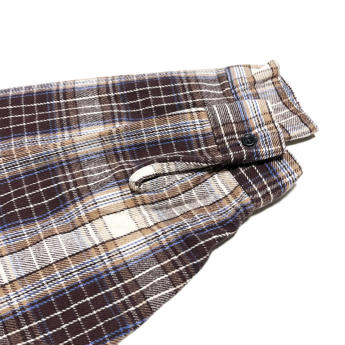70's FIVEBROTHER Nel SH 好配色チェック Size (XL)