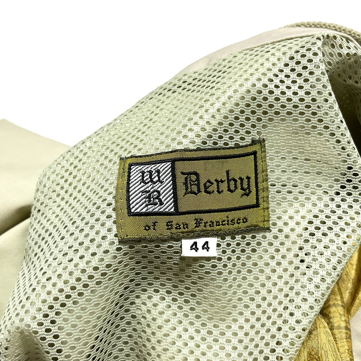 60's Derby JKT Old English タグ 中綿なし Size (44) ビッグサイズ！