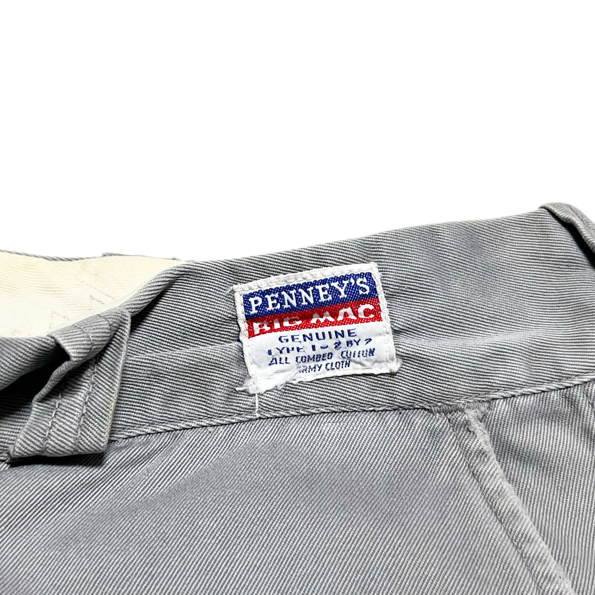 50's〜 PENNEY'S BIG MAC Work PT カットオフ Size (W34.5)位