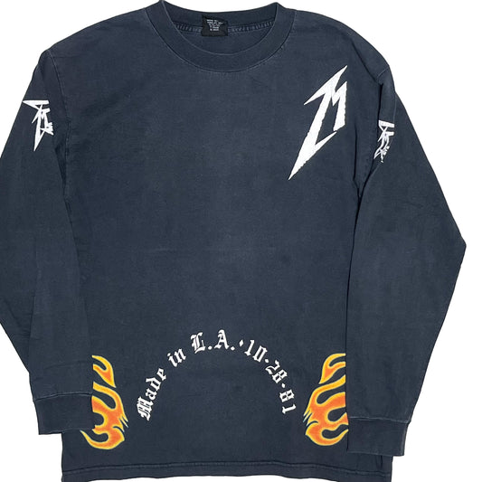 90's Giant Metallica L/S T "'SAN FRANCISCO 15 YEARS" Size (L)