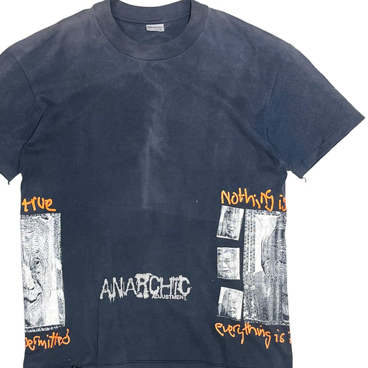 80's〜 ANARCHIC ADJUSTMENT T "Nothing Is True Everything Is Permitted" Size (L) スペシャル！