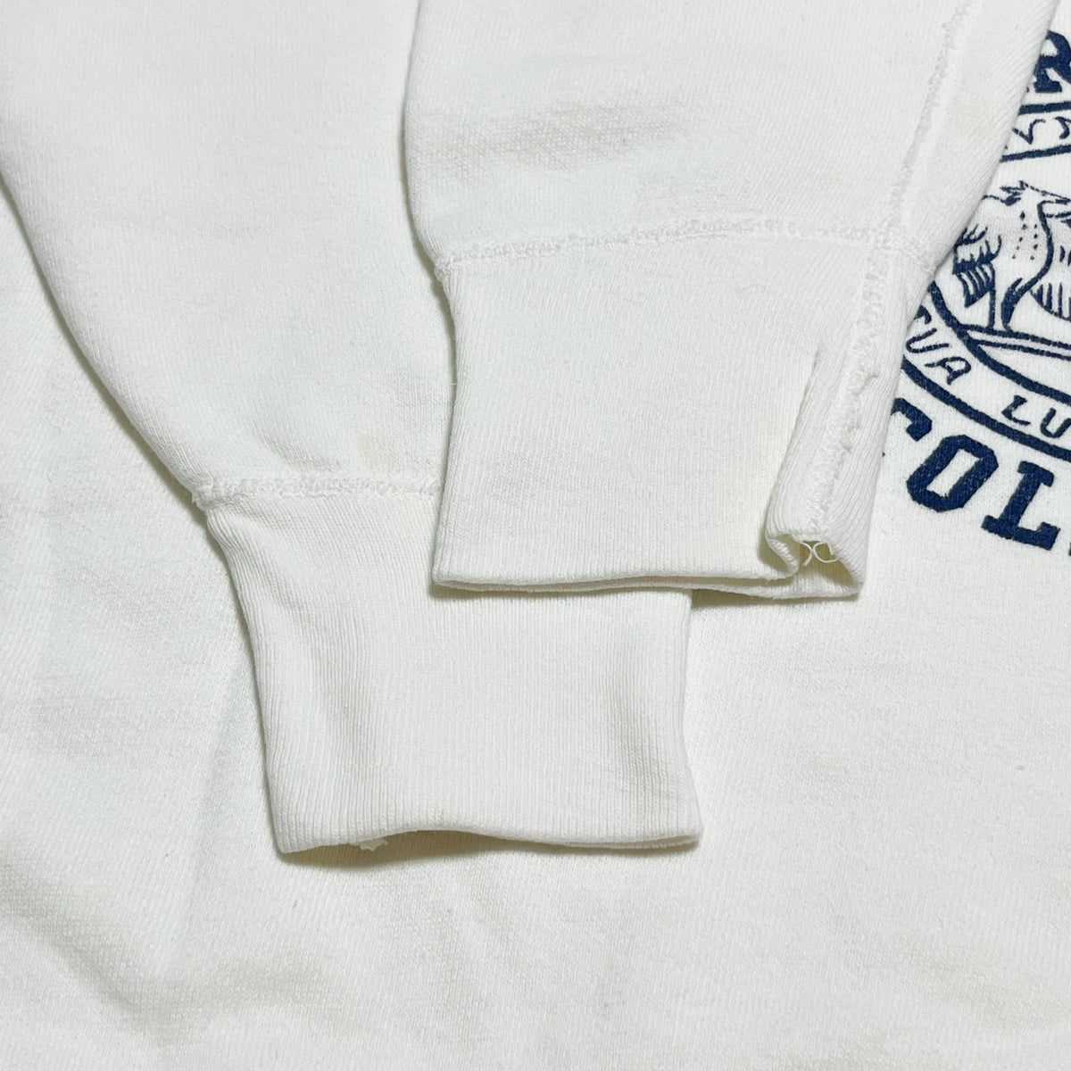 50's〜 Unknown "MARYMOUNT COLLEGE" Sweat ミスプリント？ 脇ガゼット Size (XL)位 激レア！