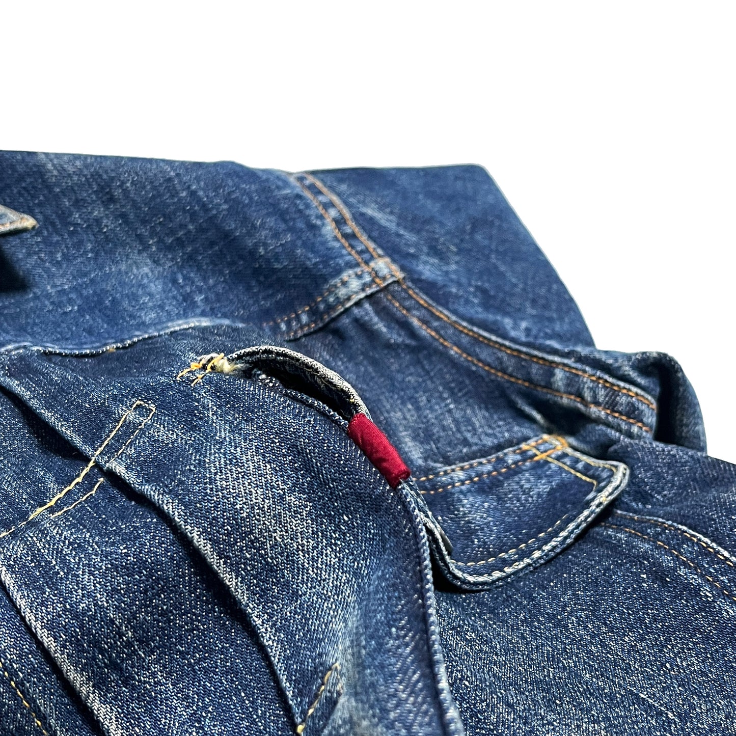 50's Levi's 507XX Denim JKT 片面赤タブ ハギ付き 極上色落ち Size (44-46)位